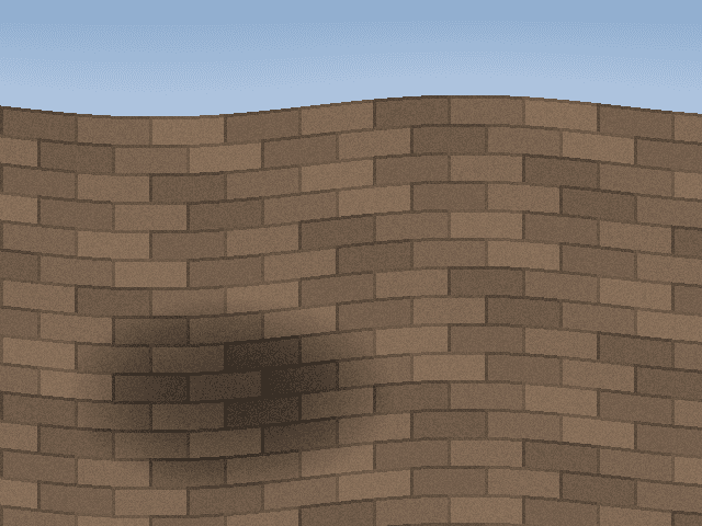 Fabricated demo photo of a roof